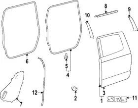 67895-ak010 Toyota Genuine Front Weather-strip