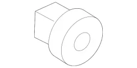 75767-0r010 Toyota Genuine Lower Molding Pad