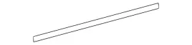 75793-35030-c0 Toyota Genuine Pad Front Door Outside Moulding Upper