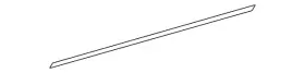 Toyota 75793-42050 Genuine Door Molding Gasket