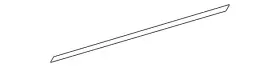 75797-42030 Toyota Genuine Lower Molding Pad