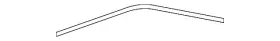 75797-f4010 Toyota Genuine Lower Molding Seal