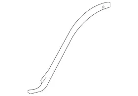 75798-35020 Toyota Genuine Door Molding Rear