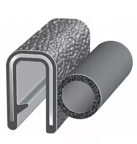 6100b3x1 Trim Trim-lok Edge Grip Seal 25 Ft Length Door Round Rubber