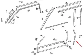 1077270131 Uro Parts Door Seal #3