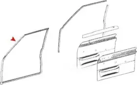 1157200778 Uro Parts Door Seal #3