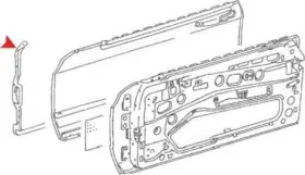1267200478 Uro Parts Door Seal #3