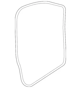 11k-837-701-a-5ap Volkswagen Genuine Door Weather-strip