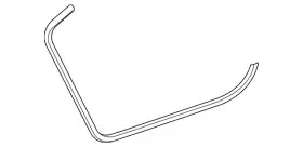 17a-839-701-b-5ap Volkswagen Genuine Door Weather-strip 17a-839-701-b-5ap Volkswagen Genuine Door Weather-strip