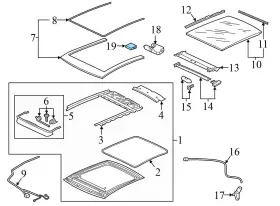 17a839701b Volkswagen 2019-2020 Vw Jetta - Rear Left Outer Door Seal / Weather Stripping #2