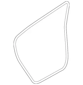 3c9-839-702-d-5ap Volkswagen Genuine Door Weather-strip 3c9-839-702-d-5ap Volkswagen Genuine Door Weather-strip
