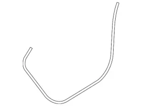 3g8-839-701-b-5ap Volkswagen Genuine Seal Strip
