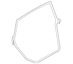 3g8-868-119-s Volkswagen Genuine Surround Weather-strip