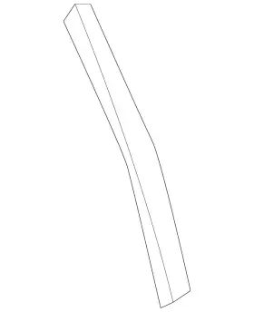 575-867-370-a-5ap Volkswagen Genuine Door Weather-strip