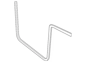 5c3-839-480-c-5ap Volkswagen Genuine Weather-strip On Body 5c3-839-480-c-5ap Volkswagen Genuine Weather-strip On Body