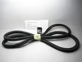 5c6867913j9b9 Volkswagen 11-18 Jetta Left Rear Door Body Seal Weather Strip Oem #2