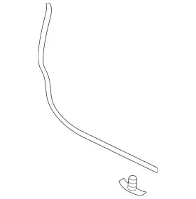 5g4-837-652-b Volkswagen Genuine Door Weather-strip