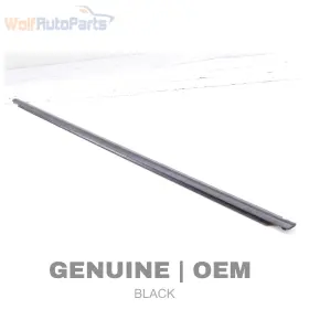 Volkswagen 5g6839477d 2015-2020 Vw E-golf Mk7 - Rear Left Outer Door Window Slot Seal / Trim