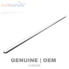 5gm837475a Volkswagen 15-19 Vw Golf Sportwagen - Front Left Door Window Slot Seal / Trim Exterior