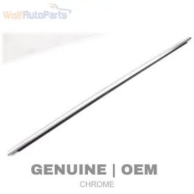 5gm839476a Volkswagen 2017-2019 Vw Golf Alltrack - Rear Right Door Window Slot Seal / Trim Exterior