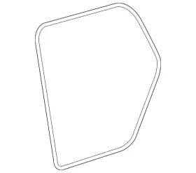5k6-867-913-c-9b9 Volkswagen Genuine Weather-strip On Body 5k6-867-913-c-9b9 Volkswagen Genuine Weather-strip On Body