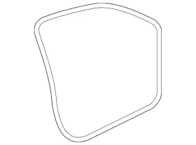 5n0-837-702-a-5ap Volkswagen Genuine Door Weather-strip