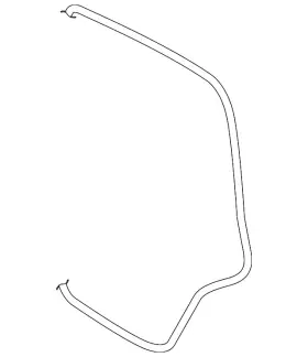 5n0-867-913-a-9b9 Volkswagen Genuine Surround Weather-strip