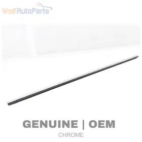 5nn837476a Volkswagen 2018-2024 Vw Tiguan - Rear Right Door Window Slot Seal / Trim Outer