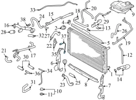 7l0867365b Volkswagen 2004-2010 Vw Touareg - Front Inner Door Seal / Weather Stripping #2