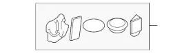 31209999 Volvo Genuine Door Shell Seal Kit