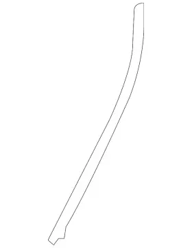 Volvo 31217899 Genuine Door Seal