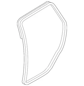 31278569 Volvo Genuine Door Seal