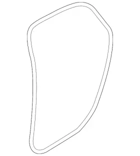 32328846 Volvo Genuine Door Weather-strip