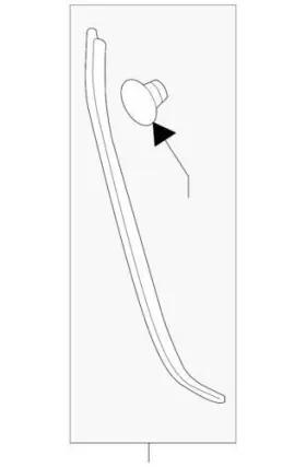 1k6-839-373-d-5ap Vw Genuine Volkswagen Rear Weather-strip