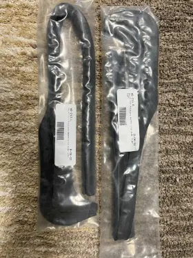 1959l-1962 Zip Ws-213 Corvette Weatherstrip - Door Drip Rails