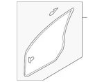 Genuine Mazda Surround Weather-strip EG21-59-760F. Fixed Price $74.61.