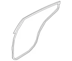 Genuine Nissan Door Weather-strip 82831-6CA0B. Fixed Price $105.89.