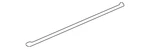 Genuine Gm Lower Weather-strip 25745348. Fixed Price $9.40.