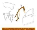 Gm Oem 16-20 CT6 Front Door Glass Hardware-run W'strip 84150965. Fixed Price $160.64.