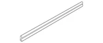 Genuine Land-rover Belt Weather-strip LR102566. Fixed Price $68.39.