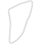 Genuine Bmw Weather-strip On Body 51-76-7-385-028. Fixed Price $143.54.