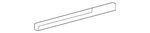 Genuine Lexus Lower Cladding Pad 75798-60020. Fixed Price $21.73.