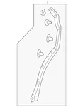 Genuine Acura Door Shell Seal 72869-TJB-A01. Fixed Price $88.59.