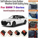Door Rubber Seal Strips Weather Draft Noise Reduction Trim Kit For Bmw 7-SERIES. Fixed Price $59.98.