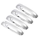 Autohaux 4PCS Chrome Plated Abs Exterior Side Door Handle Cover Silver Tone. Fixed Price $31.18.
