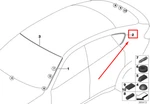 New Bmw X6 F16,F86 Window Panel Rear Left 51377377891 Genuine. Fixed Price $156.60.