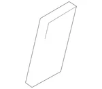Genuine Mazda Lower Molding Pad KD53-51-RE2. Fixed Price $16.08.