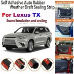 Door Rubber Seal Strips Weather Draft Wind Noise Reduction K Trim For Lexus Tx. Fixed Price $49.90.