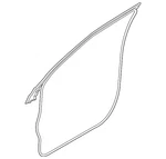 Genuine Ford Door Weather-strip FL3Z-1520530-A. Fixed Price $162.03.