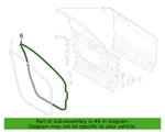 New Oem Genuine Ford Explorer 2021-2023 Door Weather Strip LB5Z7820531A. Fixed Price $66.36.